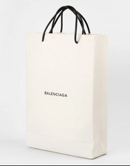 Balenciaga leather shopping bag
