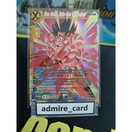 DBS Son Goku Kaio-Ken Unleashed BT24-082 R Gold Stamp Dragon Ball card