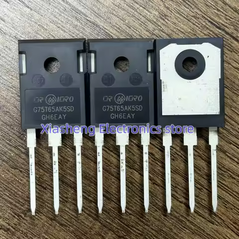 New Original 5Pcs G75T65AK5SD CRG75T65AK5SD TO-247 650V 75A IGBT Transistor In Stock Good Quality