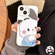 Couple Casing For Samsung Galaxy A50 A50s A30s A51 A52 A52s A53 A54 A55 A750 A7 2018 J2 Prime J2 Pro Cover Cute Cartoon Hello Kitty Pochacco Dog Hard Phone Case