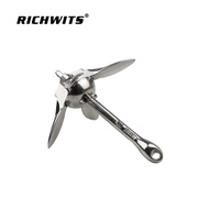 Anchor Umbrella-Shaped Treatment Yacht Anchor 316 Hardware Anchor Polished Anchor Folding Anchor Acc