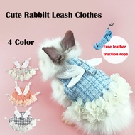 New Handmade Rabbit Clothes Rabbit Leash Cute Rabbit Pet Accessories Rabbit Harness