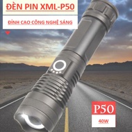 [XỊN] ĐÈN PIN CAO CẤP 40W P50 NHẬT BẢN SIÊU SÁNG CHIẾU XA 1000 MÉT
