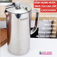 Chockmen 316 stainless steel bottle, high quality, peace of mind, health, stainless steel water bott