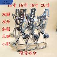 #电动车后脚架电动车支架车梯脚踢架电瓶车双撑支架电动自行车鬤 FFJF