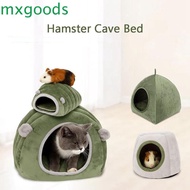 MXGOODS Hamster House Chinchilla Hedgehog Warm Soft Plush Cozy Pet Tent