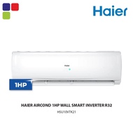 Haier 1.0HP R32 Smart Clean Inverter Air Conditioner HSU-10VTK21 | PM2.5 Filter Hyper PCB | Aircond | Aircond