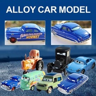 【HOT】 Cars Movie Diecast Metal Toy Cars Mack Chick Hicks The King Sheriff Mater For Kids Collection 