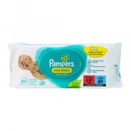 Pampers - 平衡pH值初生嬰兒濕紙巾 (50張) [平行進口]