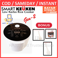 SMART KEUKEN Gen 2 Rice Cooker Low Carbo Rendah Karbo Ricecooker Low Carb