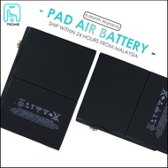 Battery Bateri For IP PAD AIR A1474 A1475 / PAD 5 A1822 A1823 / PAD 9.7 2018 A1893 A1954 / PAD 7 10.