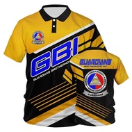 PGBI GUARDIANS POLO SHIRT Fully sublimated Shirt PGBI 27