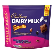 Cadbury Dairy Milk Favourites Share Bag 17bars 255g (BB:31OCT2025)