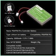 ☏ ☎ ♞,♘Ps4 V1 V2 Battery 2000mah Wireless Controller Replacement Battery For Ps4 Playstation