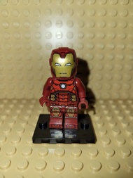 Lego Minifigure marvel iron man with silver hexagon on chest 76166 76164 76140 76170 76153 76152 鐵甲奇
