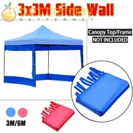 BETTER-MAYSHOW Gazebo Sides Marquee Outdoor 3x3M Awning Side Wall Waterproof Canopy