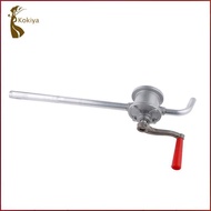 [kokiya] Aluminium Small Engine Hand Manual Rotary Fuel Oil Transfer Barrel Pump