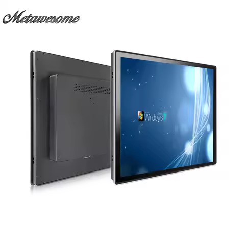 Windows 10 All-In-One PC Waterproof Front LCD Industrial Computer Capacitive Touch Screen 8th Gen I5