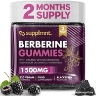 Supplmnt. Gummies - 2 Months Supply, 1500mg with 1000mg Ceylon Cinnamon, 2.4mg Vitamin B12 & 400mg G