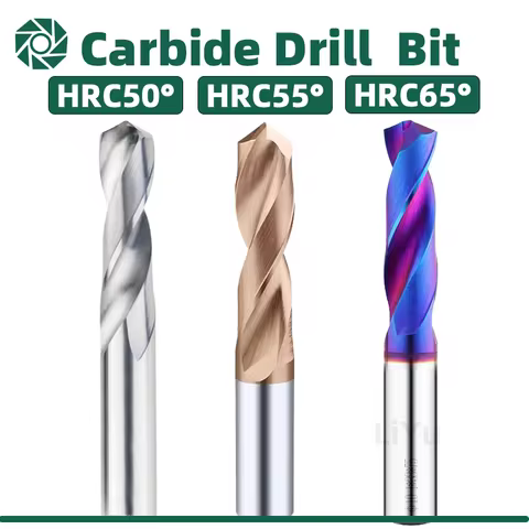 Solid Tungsten Carbide Drill Bits Forr CNC Carbide Gwist Drill Bits 1.0-20mm Metal Drill Tungsten St