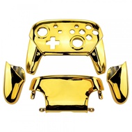 CHROME GOLD SKIN FOR NINTENDO SWITCH PRO CONTROLLER, REPLACEMENT GRIP HOUSING SHELL CONTROLLER NOT INCLUDED