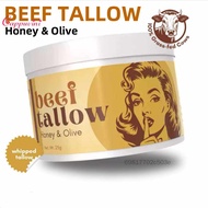 Beef Fat Honey Olive Moisturizing Moisturizer-Facial Skin Care Original Beef Fat Cream BS6926 @
