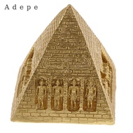 Adepe Ancient Building Architecture Model Statue Egyptain Pyramid Figurine Craft