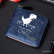 Affordable Boutique Wallet Men's Zipper Junior High School College Student Driver's License Google I