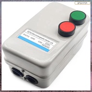 [L E U R] Magnetic Electric Motor , 220V 4KW 5.5HP 3 Phase or Single Phase Magnetic Switch Motor .