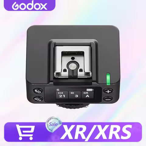 Godox XR TTL Wireless Recevier for Canon Sony Nikon Camera Flash Compatible with Godox X System 100m