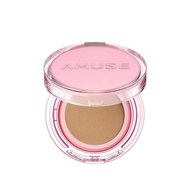 Amuse SEOUL DEW POWER VEGAN CUSHION FOUNDATION | Dewy, glow, long-lasting, double coverage, clean be
