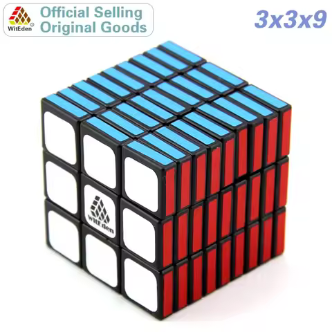 WitEden 3x3x9 Magic Cube 339 Cubo Magico Professional Speed Neo Cube Puzzle Kostka Antistress Toys