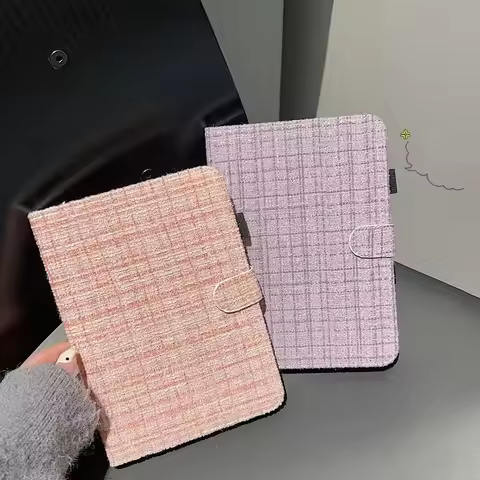 Woven Pattern Soft Leather Case For Lenovo Tab M11 11 2024 TB330FU Xiaoxin Pad 11 M11 Plus 3rd 10.6 