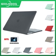 เคส GOOJODOQ แล็ปท็อปเคสสำหรับ Macbook Air 13 A1466 A1369ฝาครอบเคสเคลือบ