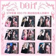 STRAYKIDS DOIT Felix HAN I.N Hyunjin Photocard Lomo Card 60pcs Card + 32pcs Sticker