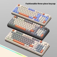 【High Quality】 Xuan Yinhu K82 Color Block Style Keyboard USB Wired Knob Backlit Gaming Keyboard Note
