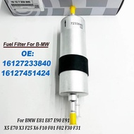 Brand New High Quality 16127233840 16127451424 Fuel Filter For B MW E81 E87 E90 E91 X5 E70 X3 F25 X6