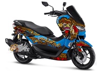 Decal stiker Full body Motor Yamaha Old Nmax 2015-2019 New Nmax 2020 2021 2022 2023 Barong bali Leak