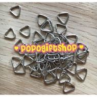 Triangle Ring With Keychain Keychain Rings