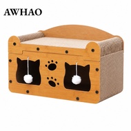 [AWHAO] cat scratcher house medium 55*28*26