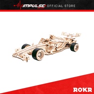 Robotime ROKR 3D Wooden Puzzle Mechanical Gear LK505 - Racing Car