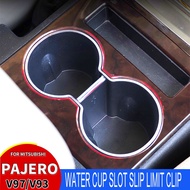 Water Cup Slot Slip Limit Clip For Mitsubishi Pajero Drinks Holders V97V93V87V73 Car cup holder limi