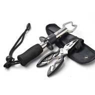 Compact Fishing Grip Playar Pancing Ikan Grip Alat Jepit Plier Penyepit Ikan Tang Kail