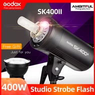 Godox SK400II 400Ws GN65 Professional Studio Flash Strobe with Built-in 2.4G Wireless X System Creat