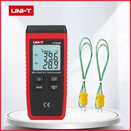 UNI-T UT320D UT320A Thermometer hygrometer Thermokoppel contact type dual channel K/J temperature me