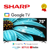 Sharp 4TC75FJ1X 4K HDR GOOGLE TV 75" Inch