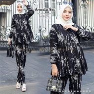 one set ameda rayon daily wear wanita