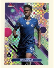 Topps Finest Estevao Willian RC Chelsea FC Premier League Card 車路士 伊斯迪方 格仔特閃卡 Rookie rc debut 地標 新人卡