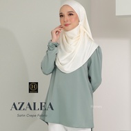 NEW BLOUSE AZALEA SATIN CREPE BLOUSE MUSLIMAH
