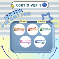 Cortis Pin Button 4.4mm, Cortis Pin Button